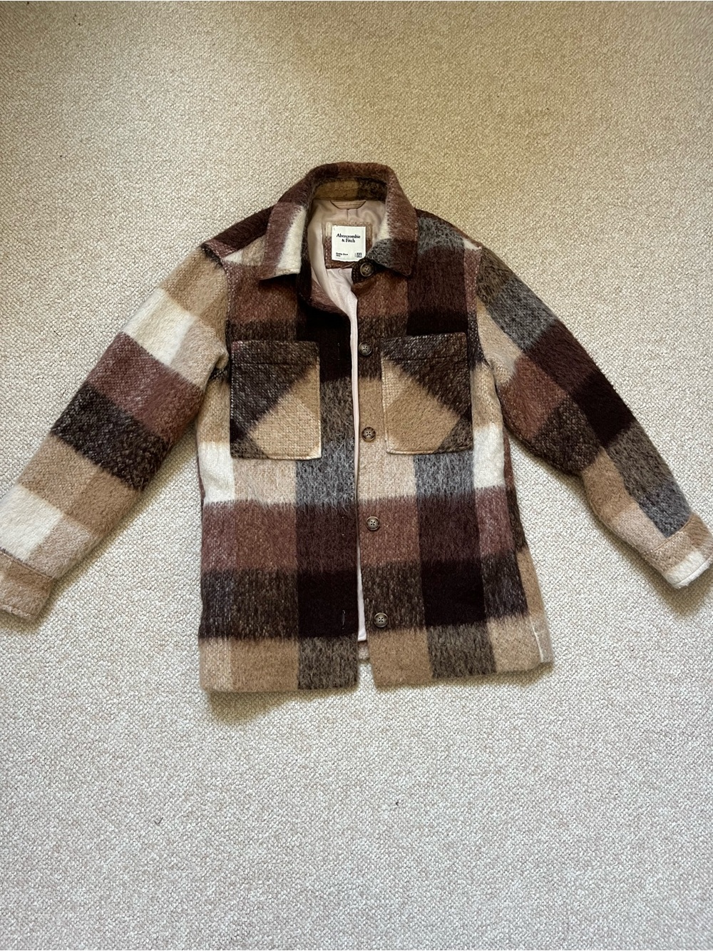 Abercrombie wool coat
